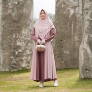 Rose Dress Series by Aden Hijab | Gamis Original Dress by Aden Hijab