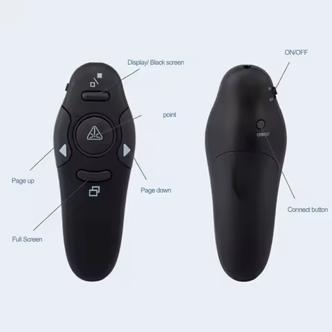 2.4GHz Wireless USB Presenter Remote Control Powerpoint Presentation Remote Control PPT Flip Pen Poi