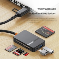8 In 1 USB C CF Card Reader USB 3.0 Type CTF CF MSD Memory Card Reader OTG USB Card Reader Adapter S