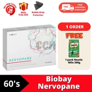 BIOBAY Nervopane (60 Capsules) [Free Gift]