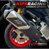 Garnish EXHAUST COVER adv 160 CARBON M2 ️ad 160 exhaust shield adv 160 accessories variation adv 160