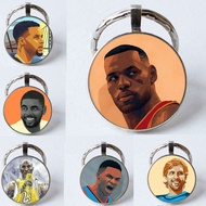 Gift Time Gem Keychain Basketball Star NBA