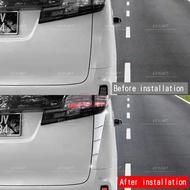 dac toyota alphard vellfire anh30 2015-2023 car rear bumper canard frame garnish accessories agh30 a