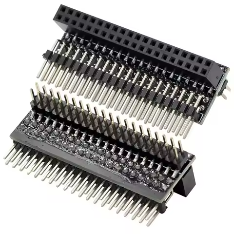 Raspberry Pi GPIO Header Kit GPIO Edge Extension Board GPIO Header suitable for Raspberry Pi 4B 3B+ 