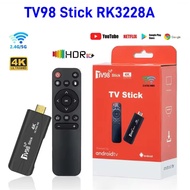 TV98 TV Stick Android 12.1 4K HD 2G 16G TV Box 2.4G 5G Dual Wifi Smart TV Box Media Player TV Receiv