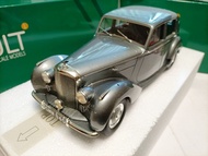 Cult 1 18 Bentley Deluxe Classic Car Model Bentley MK VI Saloon Metallic Gray