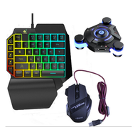 全城熱賣 - 通用鍵盤滑鼠手遊轉接器-魔星K2+K15鍵盤+003滑鼠