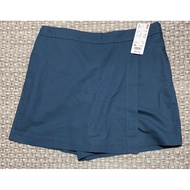 Brand New Auth Zara Faux Leather Wrap Skort / Uniqlo Linen Blend Skort