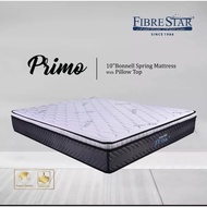 Fibre Star Primo Posture Spring with Pillow Top high Density Foam and Coconut + Foam Blok Mattress双人硬性弹簧加椰丝面Tilam sabut