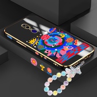 OPPO A3 A9 2019 F1S F5 PLUS F7 Youth F11 Pro F9 K3 A7X Phone case Planet Happy Illustration Soft Lux