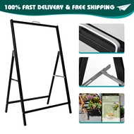 A Shaped Poster Stand 24x36“ Portable Folding Store Advertise Display Stand Outdoor Heavy-Duty Board
