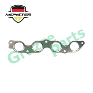 Münster Exhaust Manifold Gasket 17173-21020 for Toyota Vios NCP42 NCP93 1NZ-FE 2NZ-FE (Metal)
