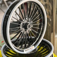 PROMO BESAR BESARAN VELG VND RACELINE BEAT SCOOPY VARIO110 GENIO VND RCL - HITAM