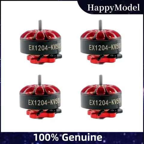 Happymodel EX1204 1204 5000KV 2-4S 6500KV 2-3S Brushless Motor 1.5mm Shaft for FPV Racing Drone 3 In