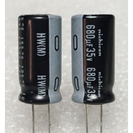 Nichicon HW 680uf 35v capacitor