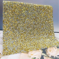 24x40cm, Rhinestone Glue Sheet , Rhinestone Sticker Sheet DIY for Clothes, Quran Wrapping, Handphone