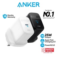 Anker Charger 312 25W SG 3 Pin Super Fast Charging USB Charger USB C Charger iPhone Charger Adapter Travel Adapter A2642
