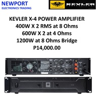 Kevler X-4 400W X 2 RMS Power Amplifier