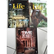 Used Life Intermediate, Life Upper Intermediate, Time Zones Second Edition 3