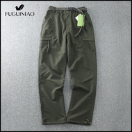 FUGUINIAO กางเกงยุทธวิธีผู้ชายทหารกันน้ำ Cargo Mens Joggers Breathable Army Combat กางเกงชาย Plus ขน