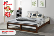 Yi Success Cowboy Wooden Queen Bed Frame / Quality Queen Bed / Katil Queen Kayu / Wooden Double Bed / Bedroom Furniture