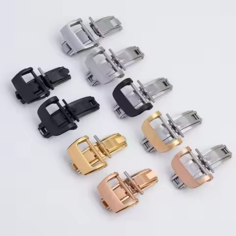 Top quality Stainless steel Buckle 18mm 20mm Replace For Richard Watch Mille Folding Clasp RM strap 