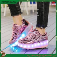 Heelys wing single-wheel LED shoes kids luminous shoes youth pulley sports shoes sneakers for women 