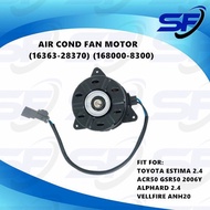 TOYOTA ESTIMA 2.4 ACR50 GSR50 2006Y ALPHARD 2.4 VELLFIRE ANH20 AIR COND FAN MOTOR 16363-28370 168000