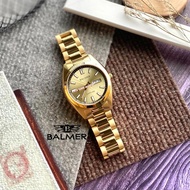 [Original] Balmer 8205G GP-2 Sapphire Men's Watch with Gold Dial Gold Stainless Steel Bracelet | Off