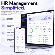 HR System Malaysia Payroll Software & Attendance System Leave Claim Employee Management Sistem HR Ga