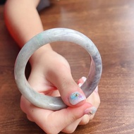 春帶彩翡翠手鐲 | 19圍 | 天然緬甸玉翡翠A貨 | 送禮