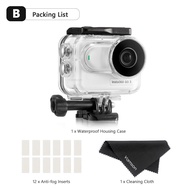 60m chống nước dưới nước trường hợp đối với insta360 go3 Camera hành động Vỏ bảo vệ khi lặn núi cho