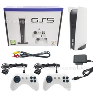 GS5 Wired Home Game Console Double Wired Handle Nostalgic Retro Mini TV Game Console FSRB