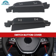 OPENMALL Car Interior Steering Wheel Multifunction Switch Button Cover Trim For VW Golf 7 7.5 Ti-gua