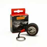 🏁F1代購 🇨🇮意大利製 Pirelli Soft Tyre Keyring - Red / Pirelli Medium Tyre Keyring - Medium  / Pirelli Wet T