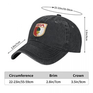 FC Augsburg logo Adult Washed Denim Hat 100% Cotton Curved Brim Sun Hat Simple Casual All-Match Unis