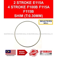 YAMAHA OUTBOARD 6L6-45577-40 SHIM (T:0.30MM) 2 STROKE E115A 4 STROKE F100B F115A F115B - BOATERS MAL
