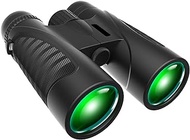 12x42 Binoculars for Adults High Powered with Phone Adapter and Upgraded Tripod, Waterproof Binoculars for Bird Watching Hunting Travel Hiking