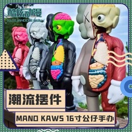 Mand kaws 53.3cm Oversized Door God Semi-Anatomical Doll Figure Model Doll Toy Trendy Ornaments