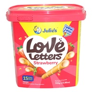 Julies LOVE LETTERS Strawberry 705g