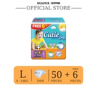 Cutie Dry Mega Pack L (50s + 6s)