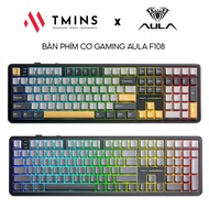 AULA F108 Wireless Mechanical Keyboard (3 MODE/ Sweep circuit / RGB LED / Hot Swap) - Genuine produc