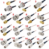 SMA to BNC Cable SMA male to BNC male female mini BNC Cable RG316 RF Jumper pigtail Male to Female R