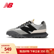 NEW BALANCE 官方休闲鞋男鞋女鞋冬季轻便舒适XC72系列情侣运动鞋 灰色/黑色 UXC72AA1 40.5 (脚长25.5cm)