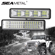 SEAMETAL ไฟ LED ทำงาน ไฟตัดหมอกอัตโนมัติ12V 24V สำหรับรถยนต์