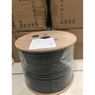 Netcable Drop Wire Optic Cable DW FO FTTH 1 core 3 cables @1000 meters