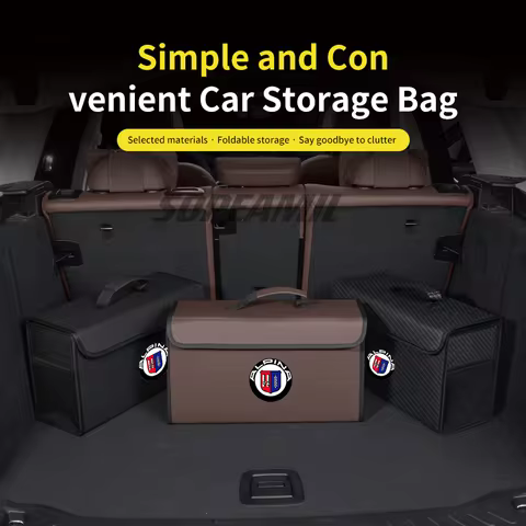 Car Trunk Organizing And Storage Box For For ALPINA B3 B4 B5 B7 B8 D3 D4 D5 XD3 XD4 XB7 G05 G20 G30 