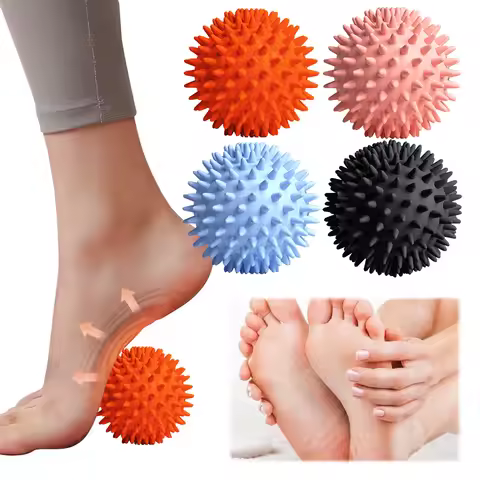 Spiky Massage Ball Spiked Massager Roller High Density Trigger Point Massager Ball Deep Tissue Rolle