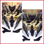 Y15 Y15Z Y15ZR V1 V2 PURPLE UNGU BODY SET COVER SET COVERSET Y9952 COLOUR HLY