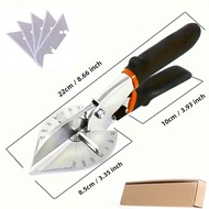 Máy Cắt Cưa MITRE Nhiều Góc Để Cắt Góc Công Cụ Cầm Tay 45-135 Độ Cho Trang Trí Nhựa PVC Bằng Gỗ Mềm